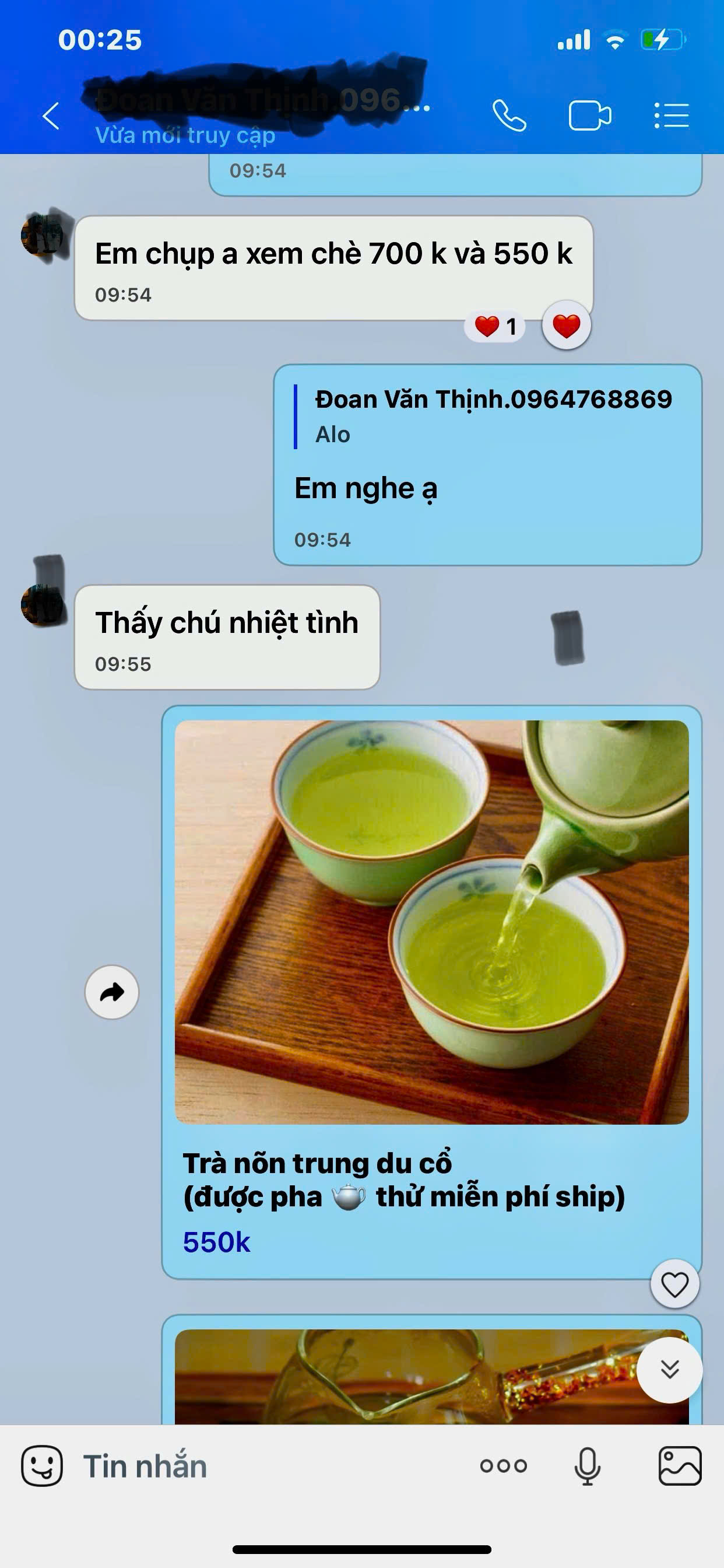 Phản hồi khách hàng 1
