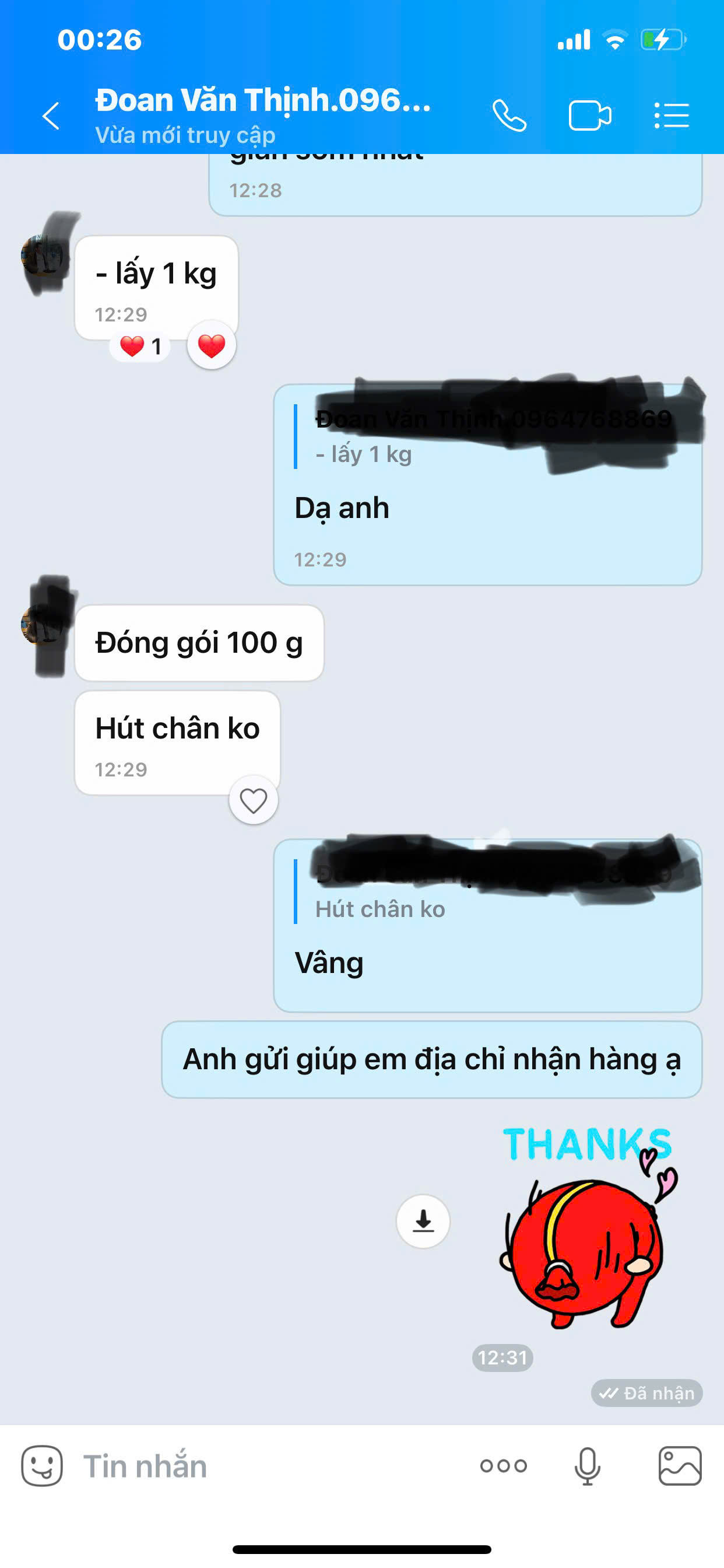 Phản hồi khách hàng 2